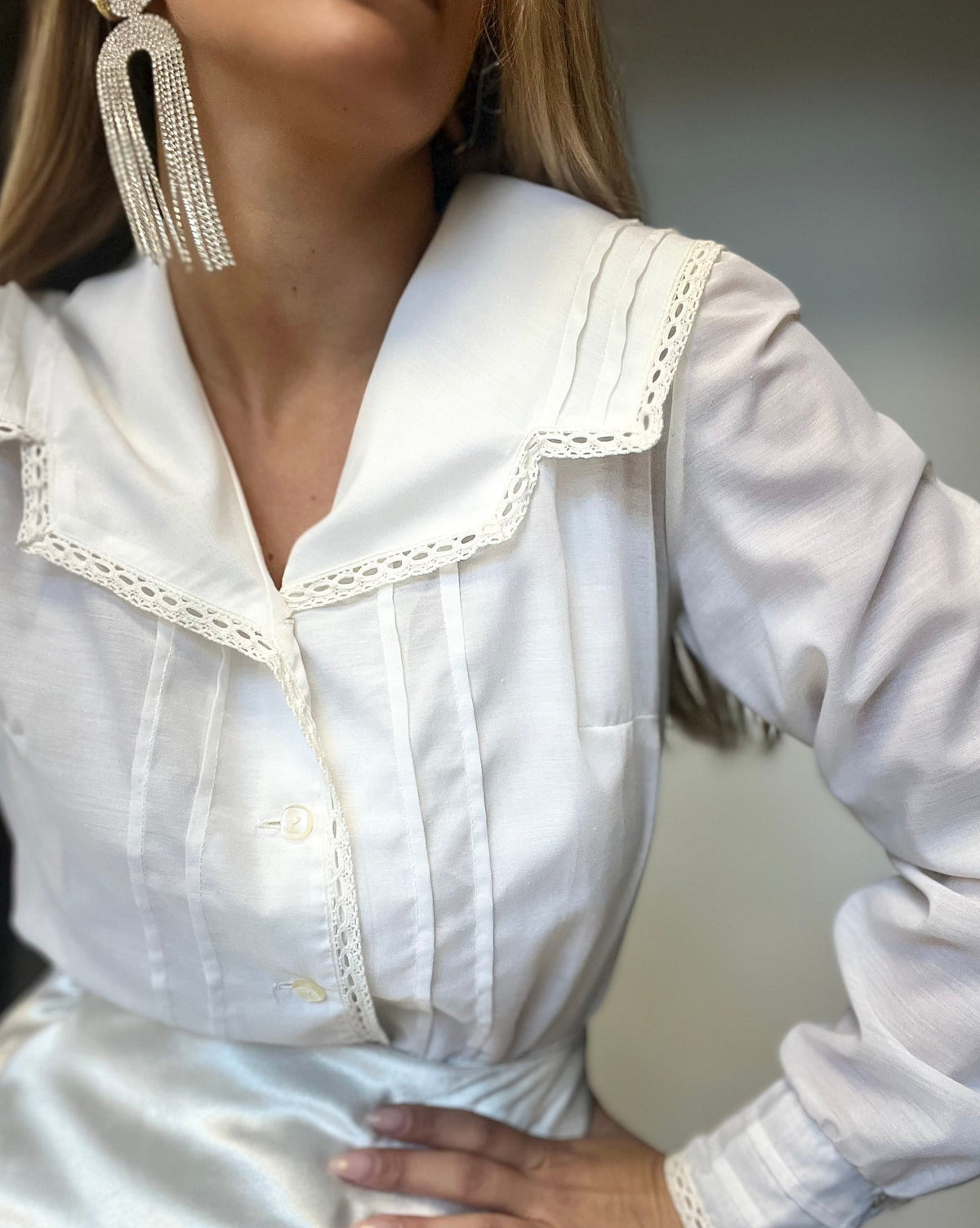 Ester's White Classic Shirt