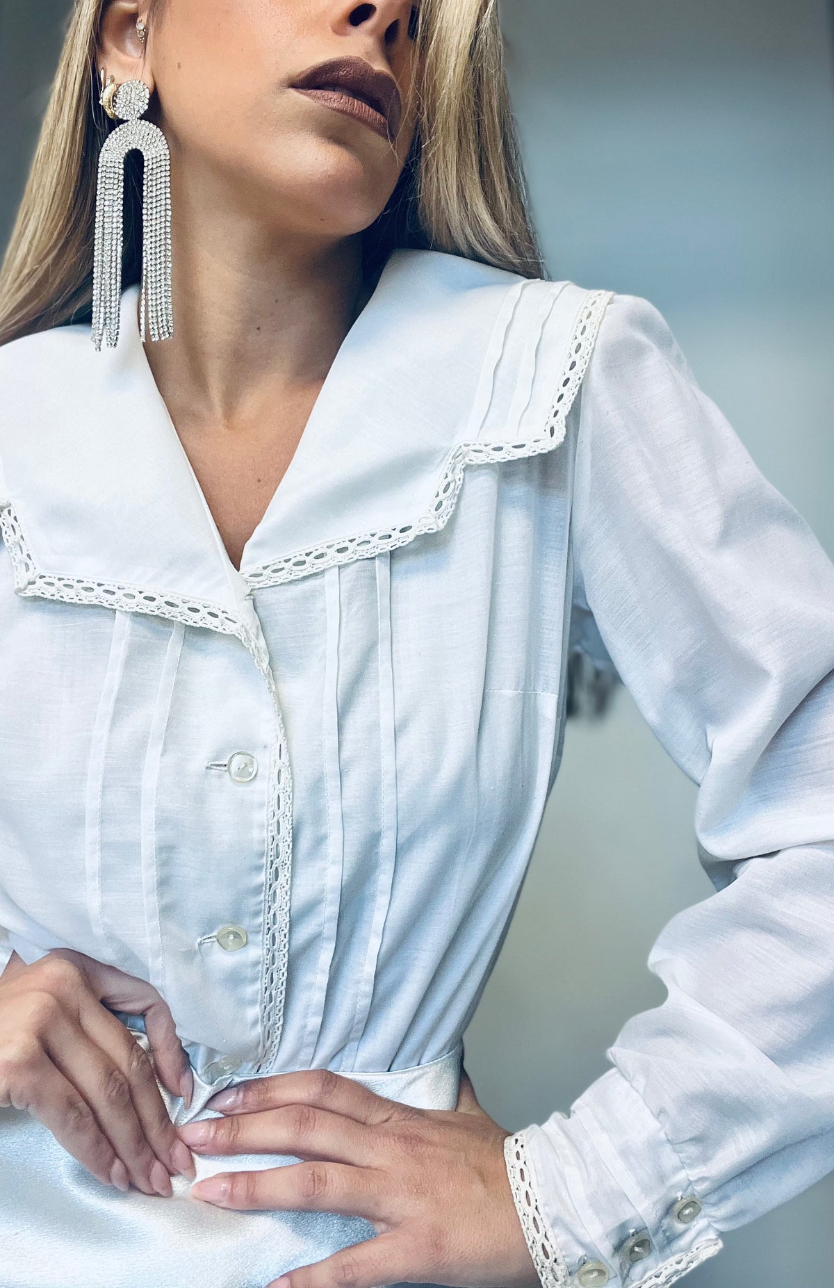 Ester's White Classic Shirt