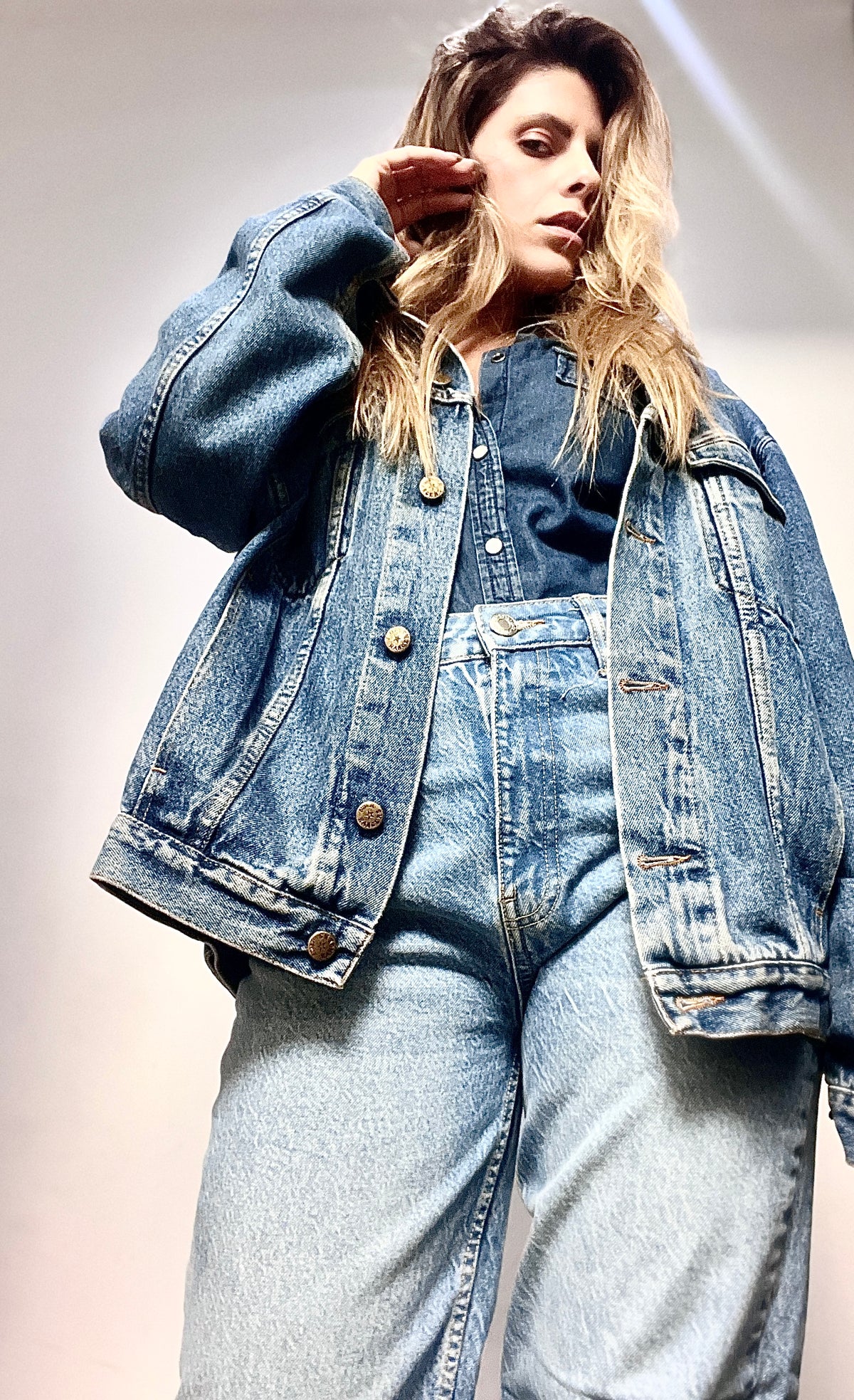 Oversized Vintage Jeans Jacket