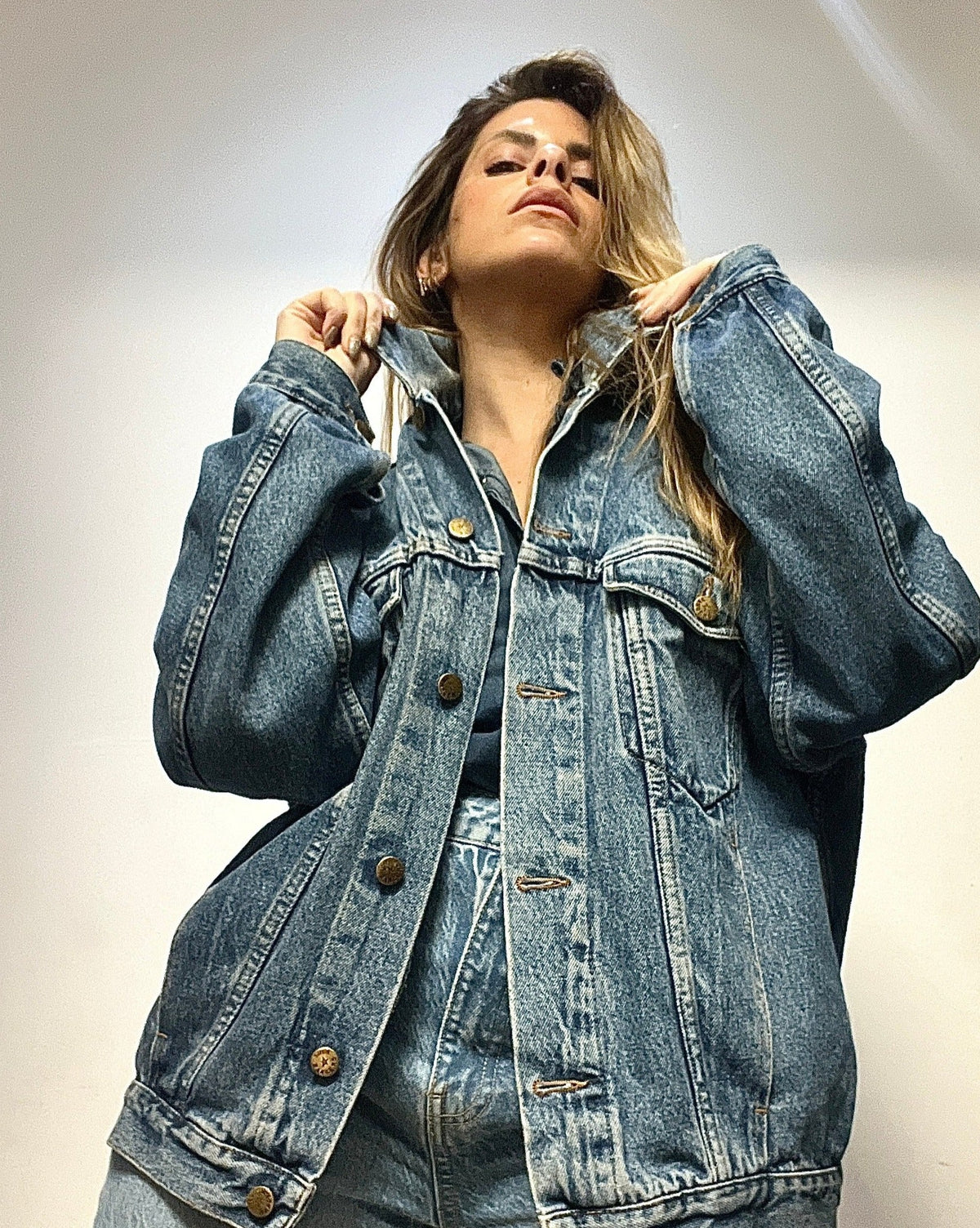 Oversized Vintage Jeans Jacket