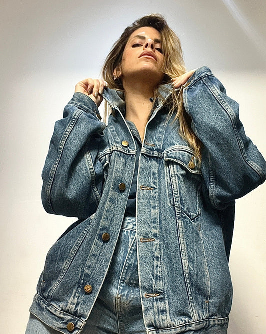 Oversized Vintage Jeans Jacket