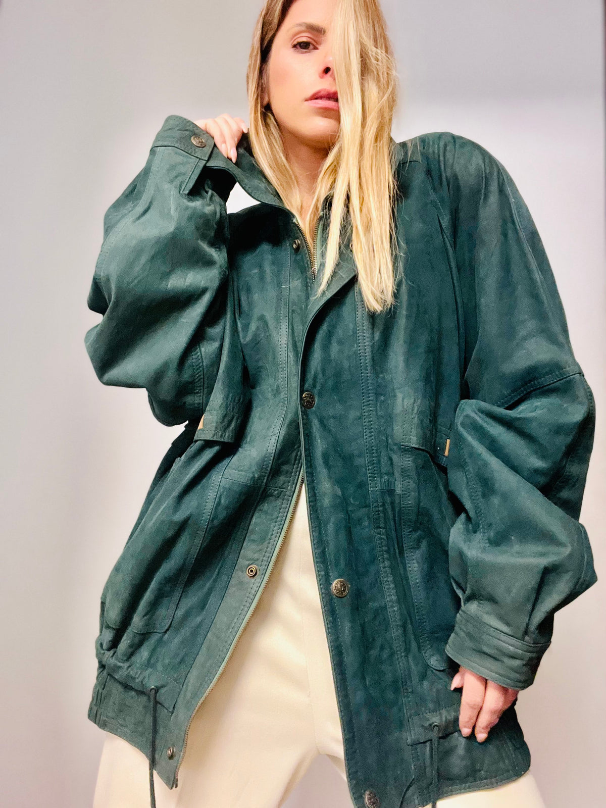 Puffy vintage coat