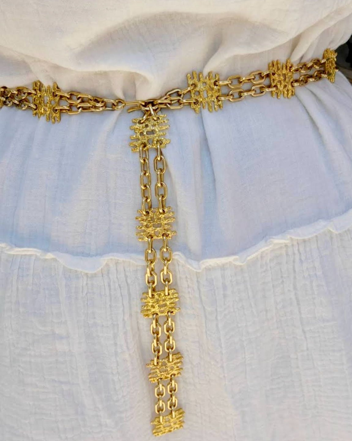 Ancient Gold Plated Chain-Belt